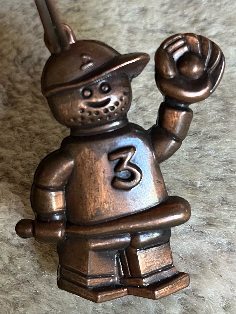 Vintage Legoland California Lego Figure Keychain